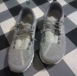 Gray On Cloud Athletic Sneakers